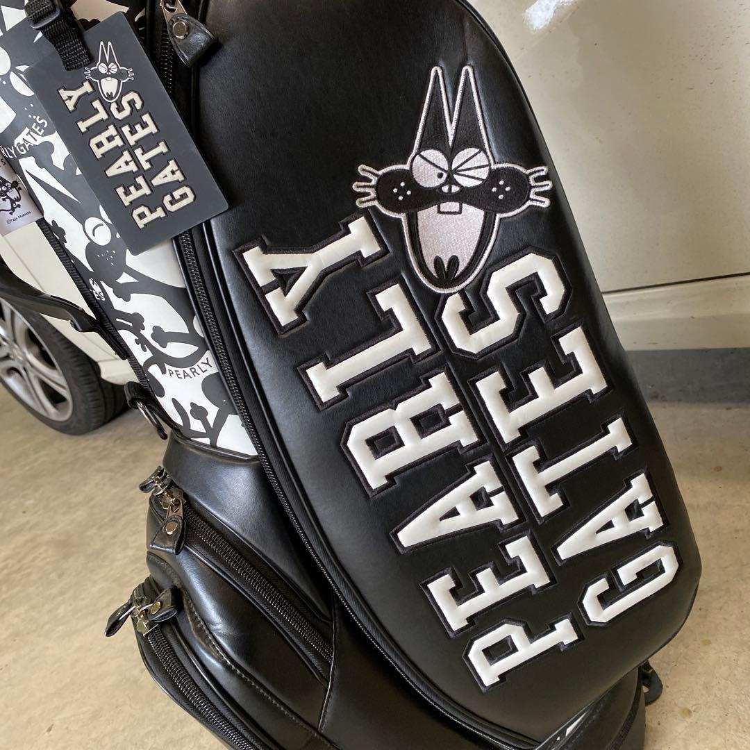 美品PEARLY GATESニャロメコラボキャディバッグ＆ヘッドカバーフル