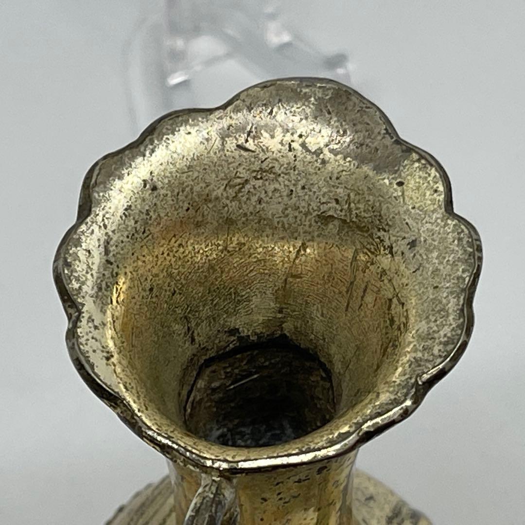 スターリングシルバー 製装飾花瓶 183.4g 銀製 1895年製 925