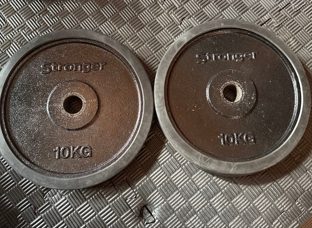 PROIRON 可変式ダンベル バーベル兼用 セット プレート計40kg相当