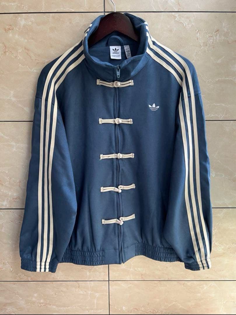 adidasアディダス 中国限定 蛇年トラックジャケット ネイビー XLサイズ
