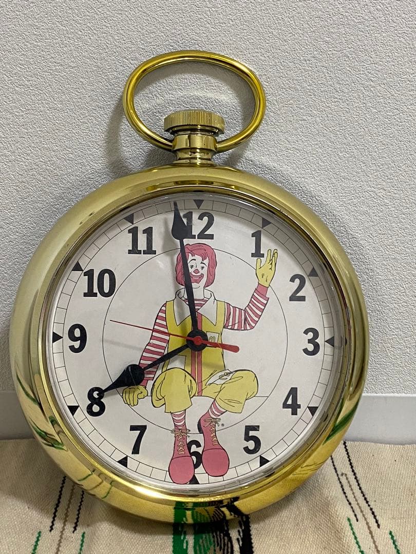 マクドナルド 時計 ドナルド 70's ビンテージ アンティーク - メルカリ