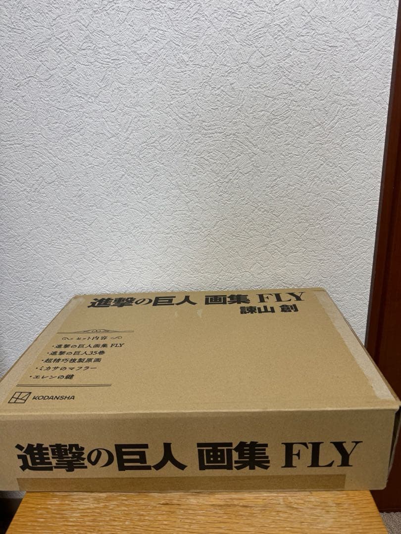 開封のみ 進撃の巨人 画集 FLY 35巻 - メルカリ