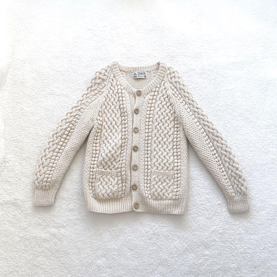 ☆INVERALLAN インバーアラン 4Aカーディガン 希少茶タグ 英国製☆ ☆INVERALLAN インバーアラン 4Aカーディガン 希少茶タグ 英国製