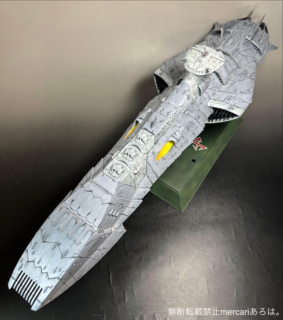 「masa様製作ご依頼品」ドメラーズIII世 (1/1000) プラモデル Amazon | 1/1000 ゼルグート級一等航宙戦闘艦ドメラーズIII世 (宇宙