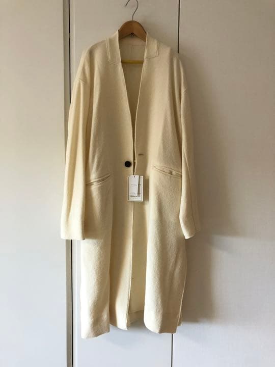 トゥモローランド購入MACPHEE ロングコート白