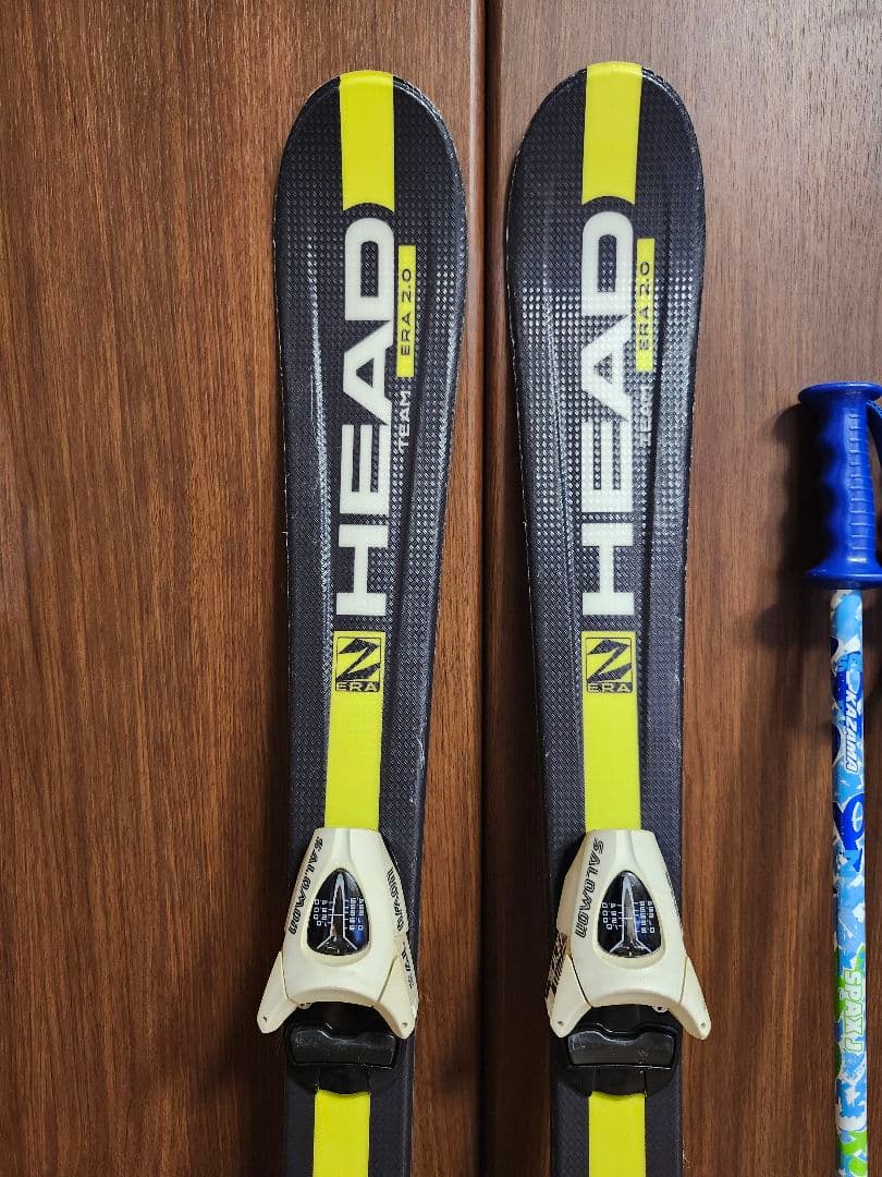 Rossignol 子ども用スキー板とブーツセット ロシニョールスキー板92cm