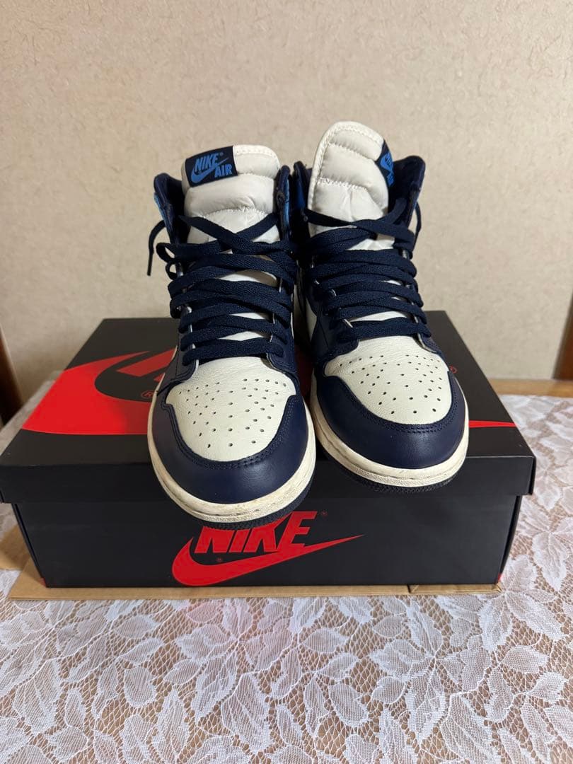 ナイキ エアジョーダン1 レトロ ハイOGオブシディアン ユニバーシティ ブルー NIKE(ナイキ) Air Jordan 1 Retro High OG Obsidian/University Blue