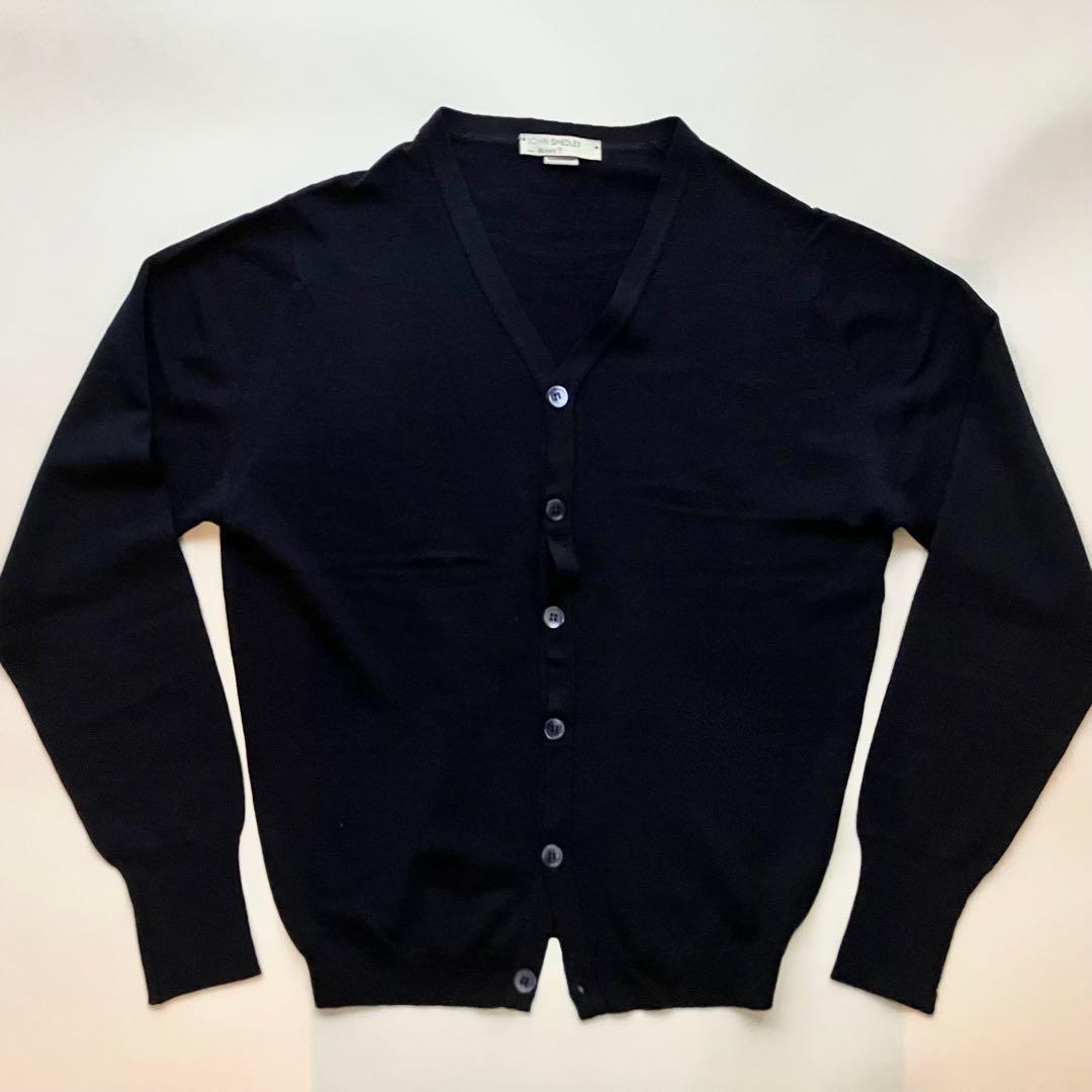 JOHN SMEDLEY Beams カーディガン S ブラック JOHN SMEDLEY｜ジョンスメドレー日本公式