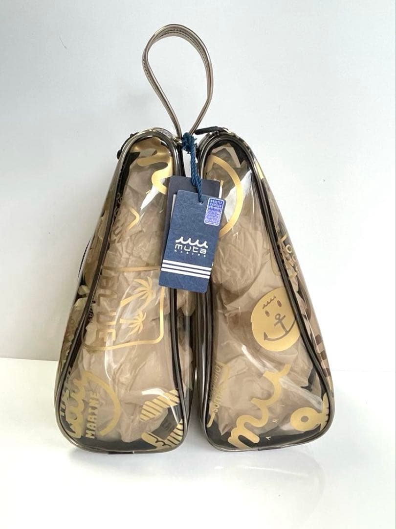 新品 MUTA MARINE ムータマリン シューズケース mutaクリアバッグ MUTA クリアシューズケース