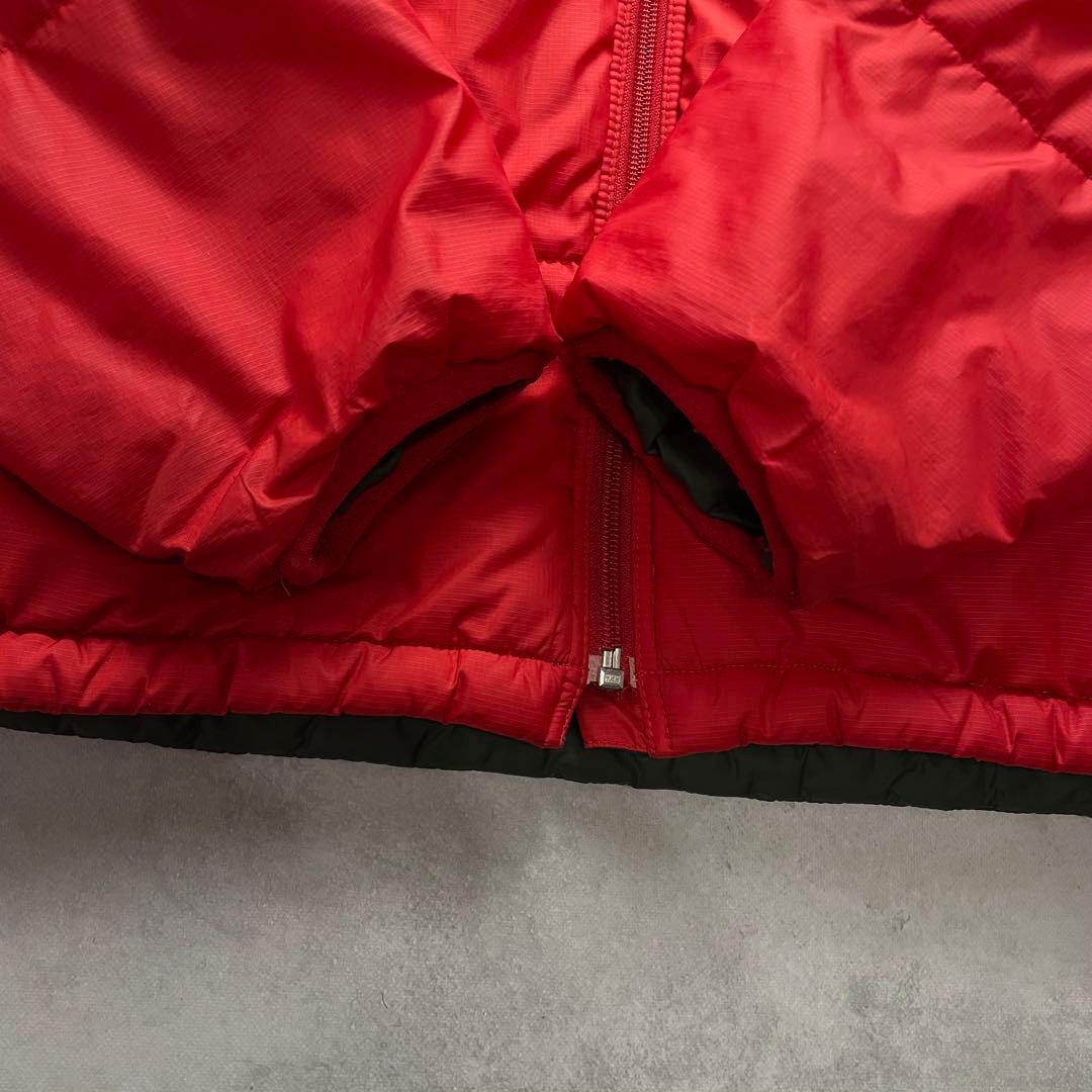 極美品 名品 パタゴニア パフジャケット レッド×オリーブ 83990 M