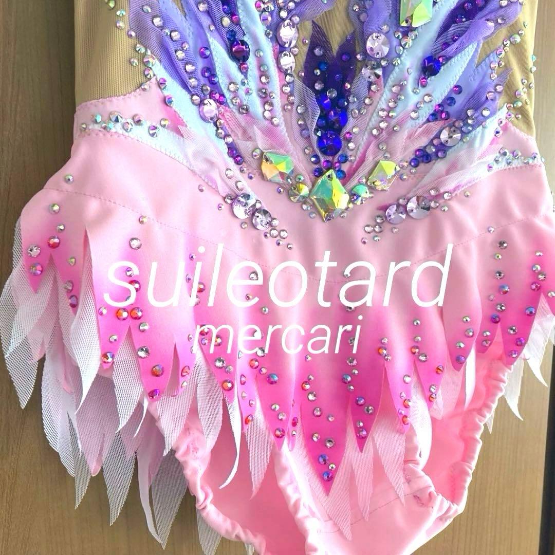 新体操 レオタード 130 ピンク - メルカリ