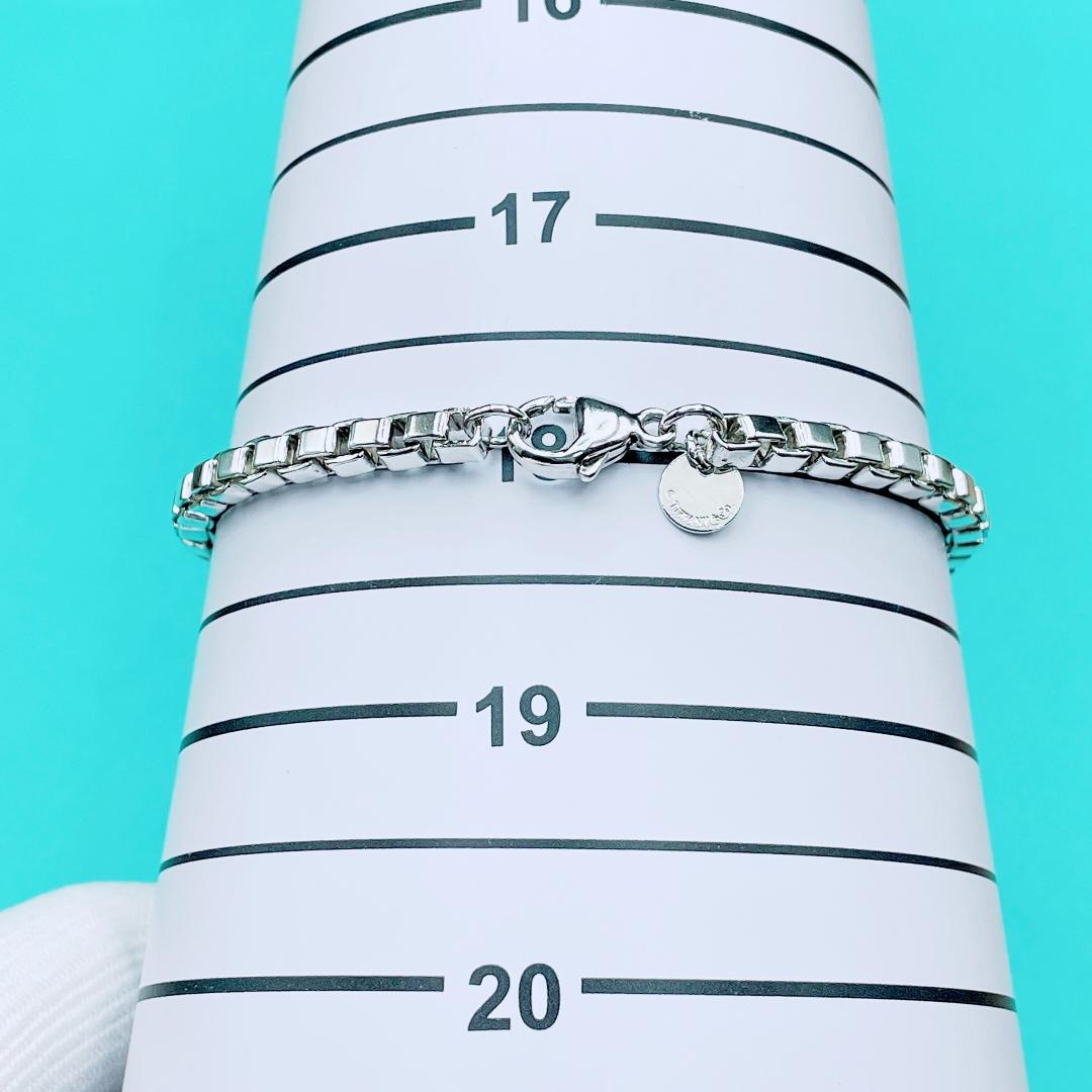 ◇ティファニー◇新品仕上済 ベネチアン ブレスレット シルバー Ag 15.5g