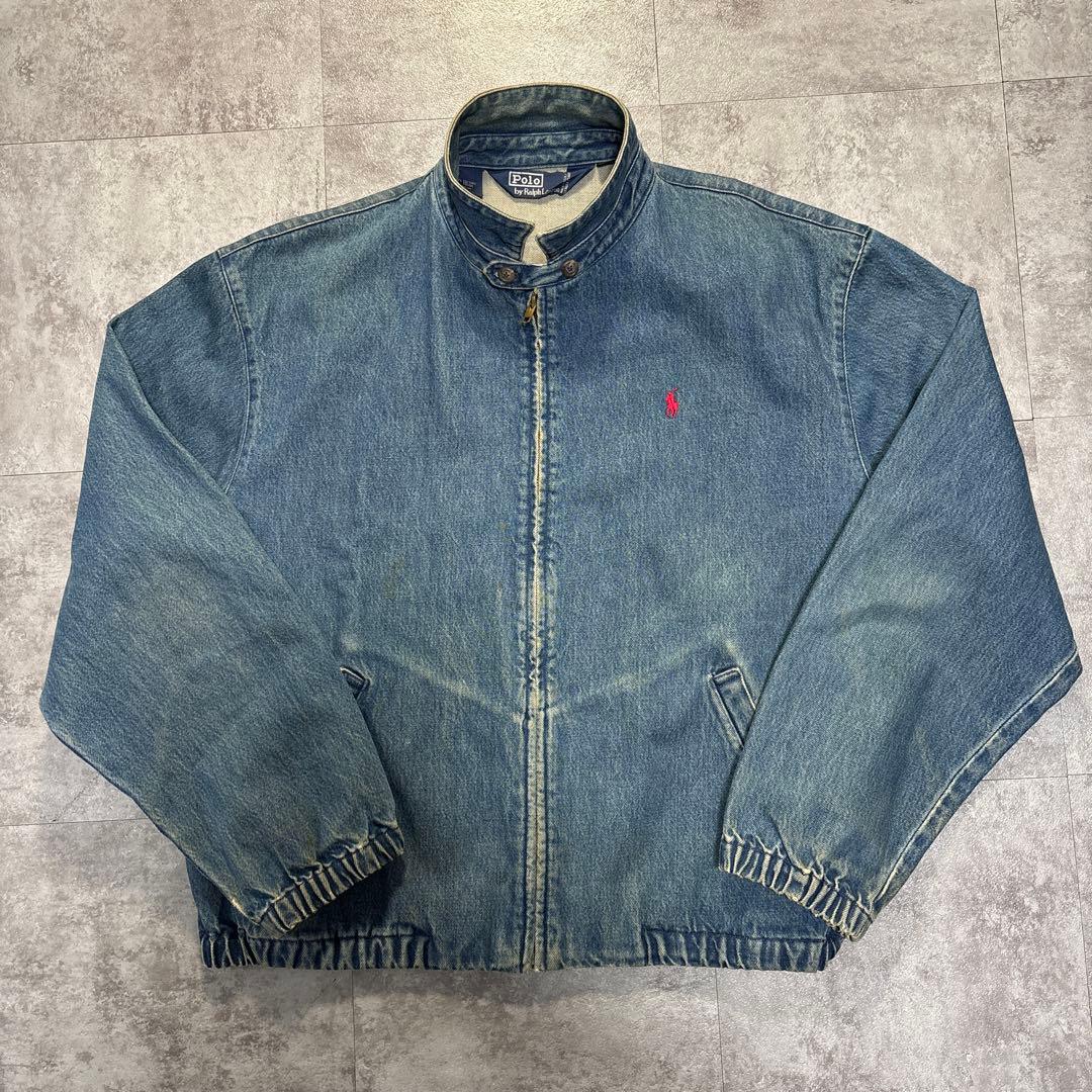 80s USA製 Ralph Lauren denim swing top XLの通販はau PAY マーケット