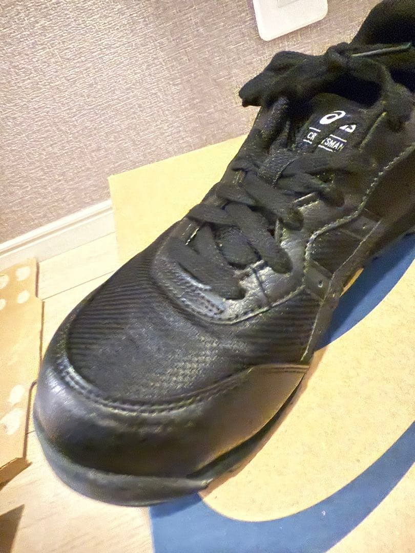 ASICS WINJOB CP201 安全靴 23.0cm ブラック