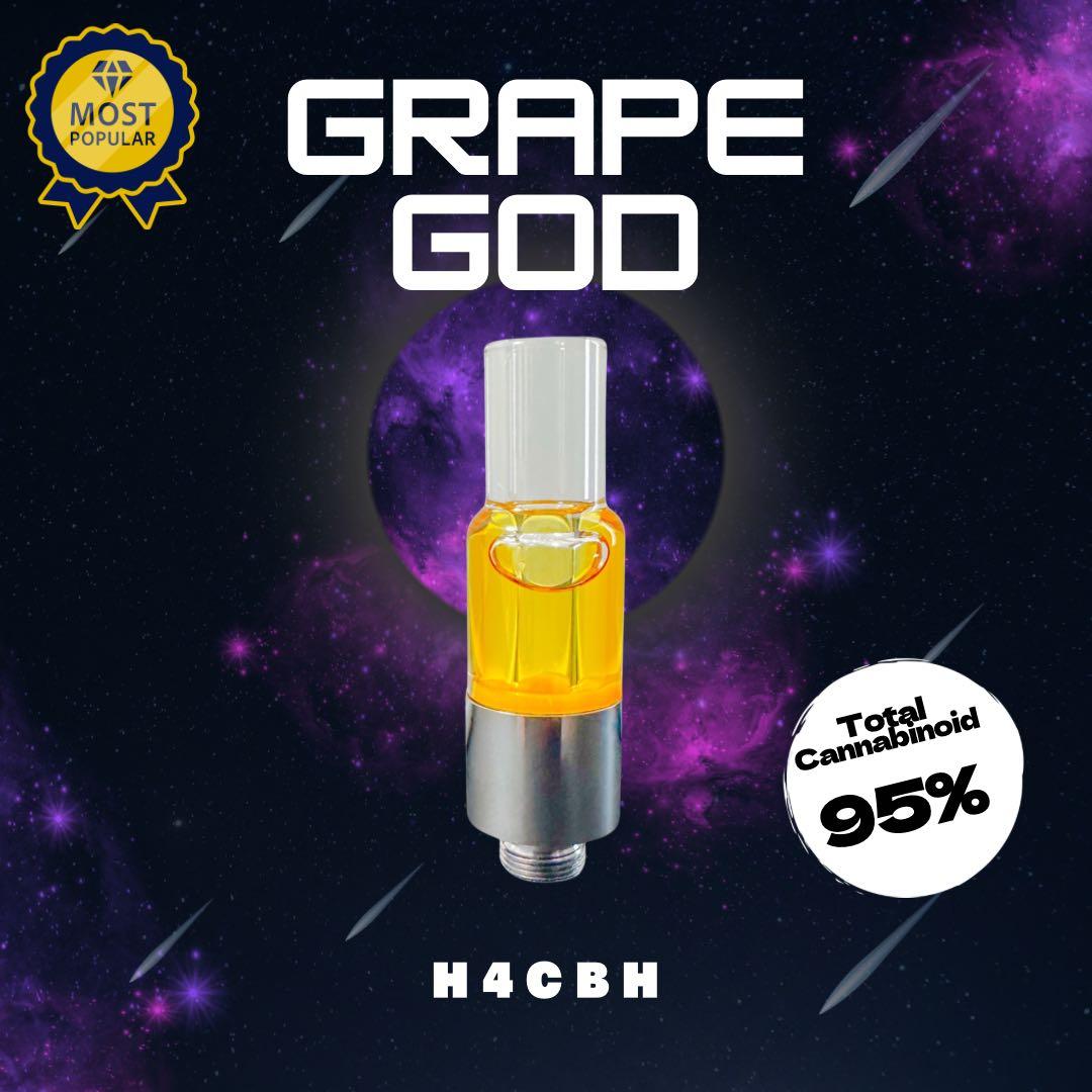 人気No.1】霞の境GrapeGod H4CBH 1.0mlグレープゴッド93