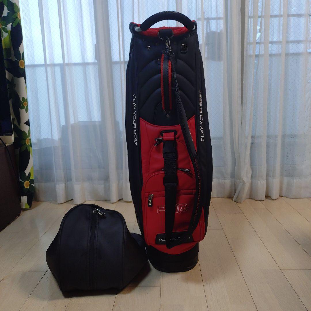 PING キャディバッグ ブラック・レッド PING（ピン） キャディバッグ サステイナブル グリーン ブルー