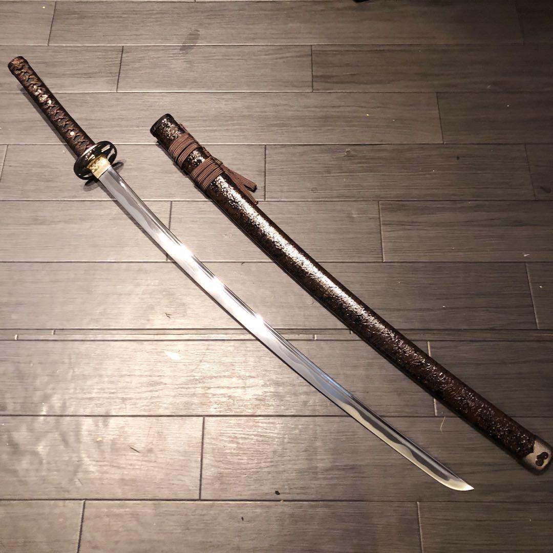 高級模造刀 居合刀 樋入り刀身 茶拵え 亜合金刀身 名刀 | 激安通販の