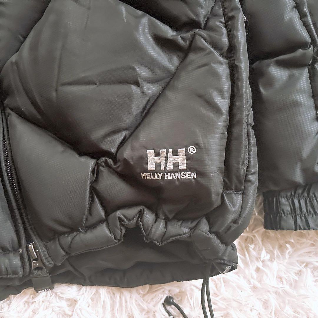 HELLY HANSEN 肉厚キルティングダウンジャケット ブラック HELLY ブラック