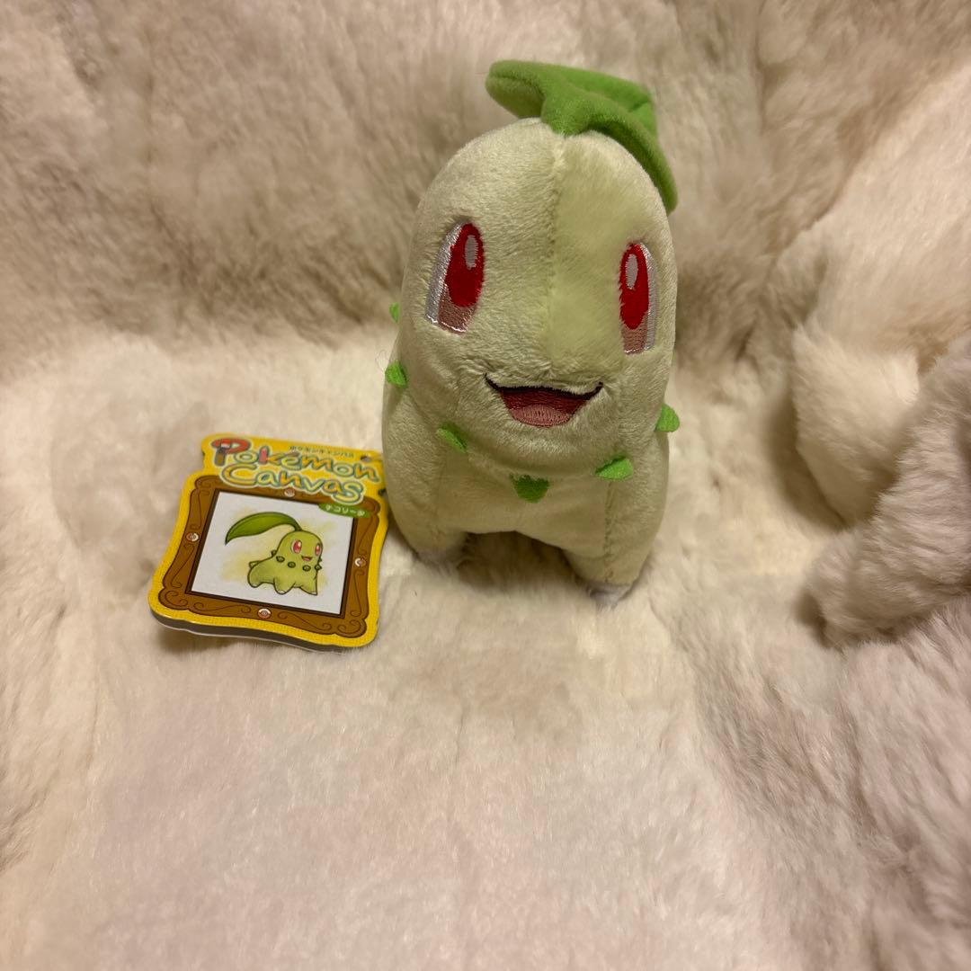 ポケモンセンター　チコリータ　キャンバス　ぬいぐるみ Amazon.co.jp: ポケモンセンターオリジナル ポケモンキャンバス