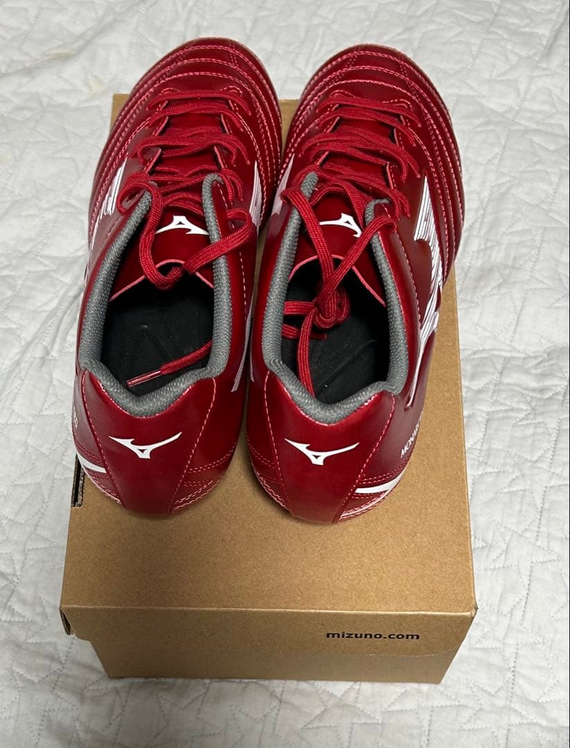 ミズノサッカースパイク MIZUNOモナルシーダ NEO03赤　26.5cm