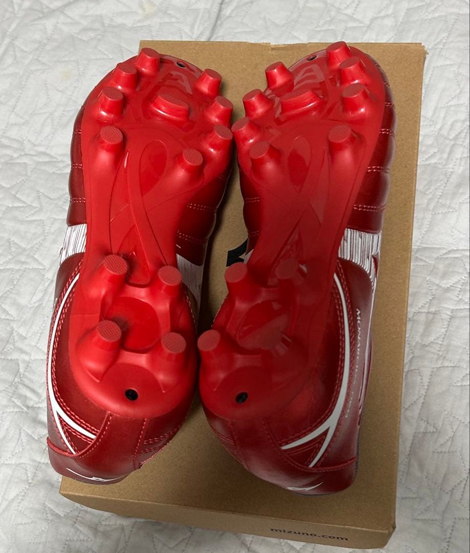 ミズノサッカースパイク MIZUNOモナルシーダ NEO03赤　26.5cm
