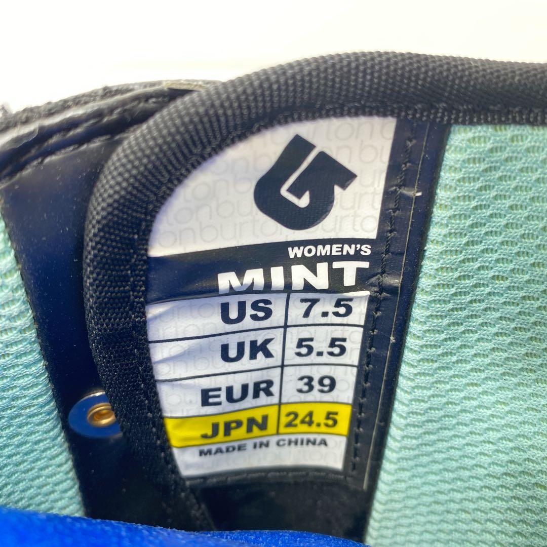 良品　burton バートン　MINT ミント　スノーボードブーツ　24.5cm