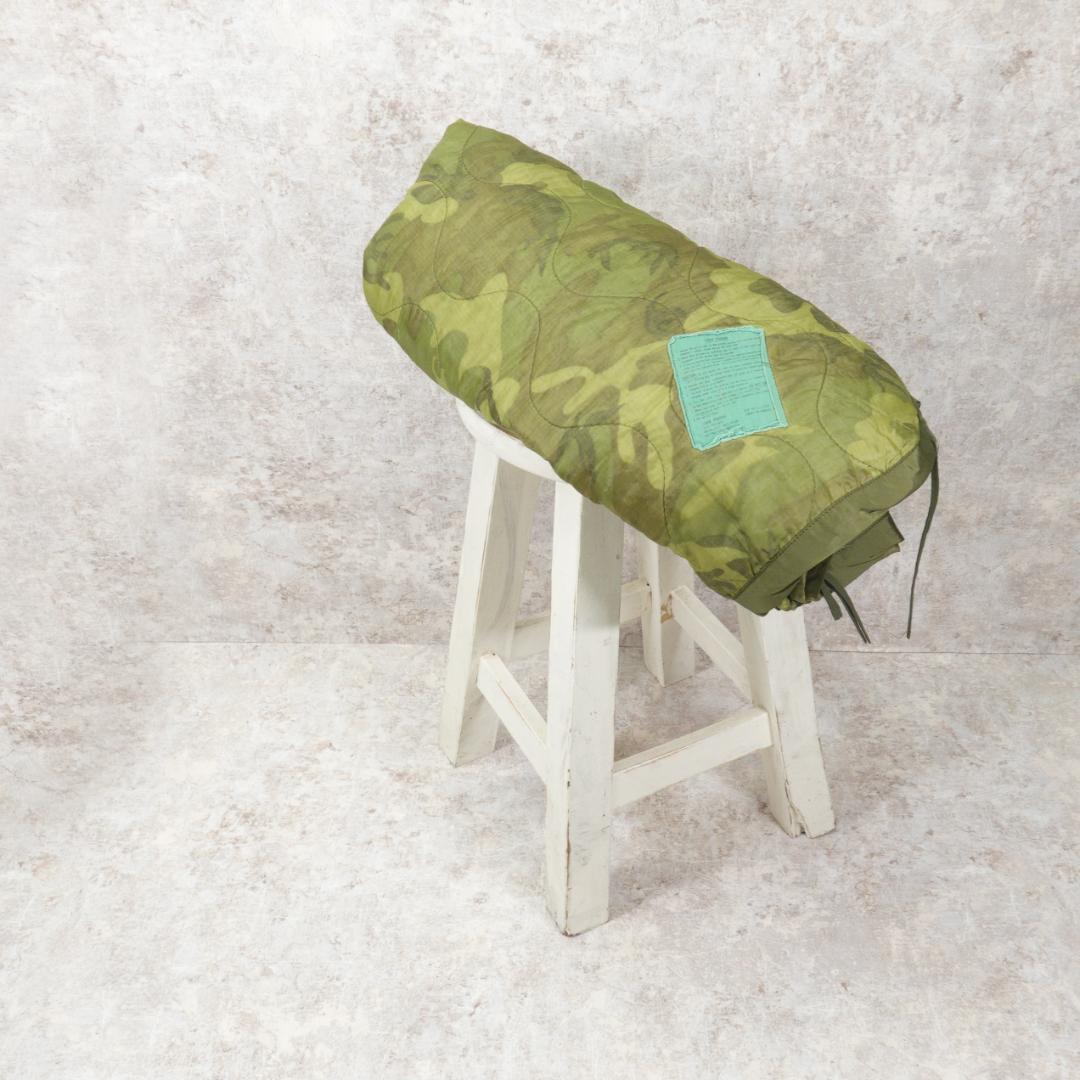 70s US Army ポンチョライナー カモフラ ヴィンテージ 実物 2
