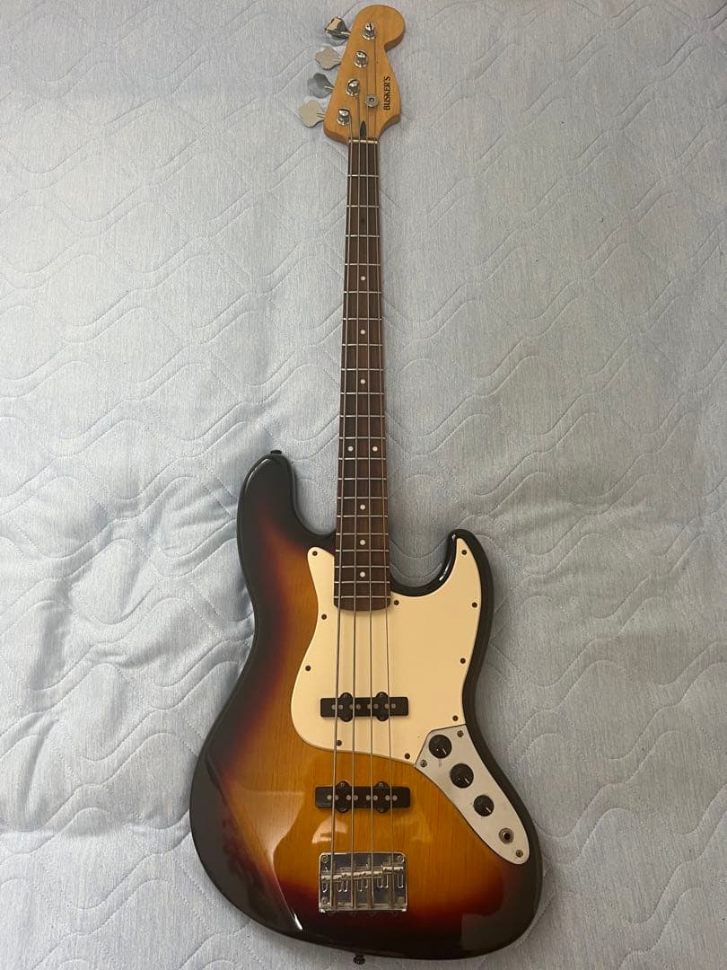 【清掃済】busker's バスカーズ　エレキベース BUSKER'S バスカーズ BJB-Standard ベース初心者11点セットヘッドホン