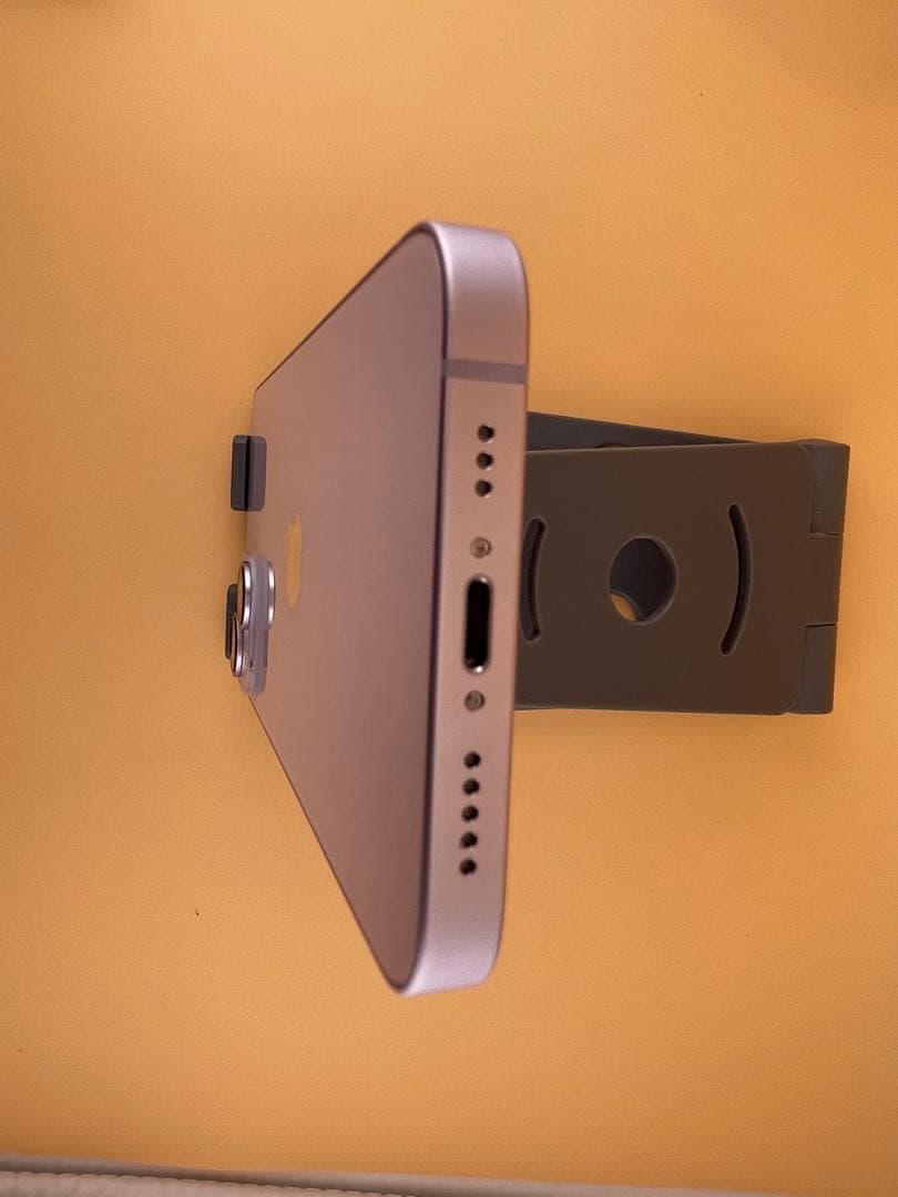 iphone14パープル128gb SIMフリーバッテリー純正92%超美品