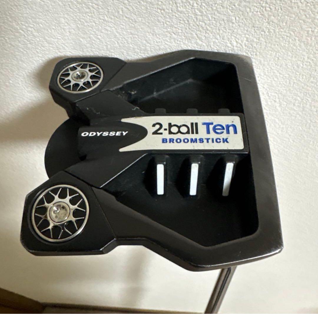 オデッセイ 2-BALL TEN BROOMSTICK 長尺 パター 46インチ ヴ