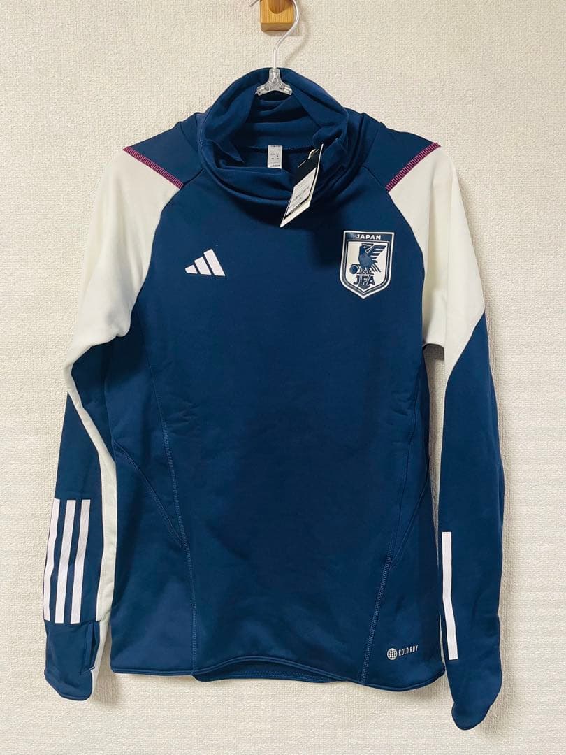 adidas 日本代表 プロ ウォームトップ ネイビ XLサイズ 新品 アディダス サッカー日本代表 2026 ホーム レプリカ ユニフォーム 長袖