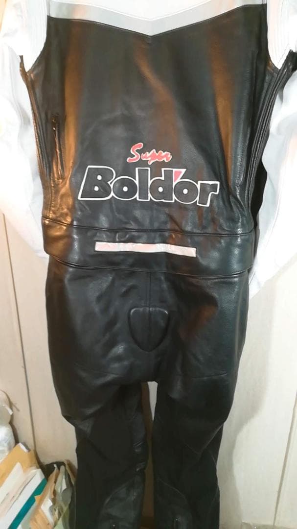 HONDA Super Boldor/レーシングスーツ/レザーつなぎ/皮つなぎ - メルカリ