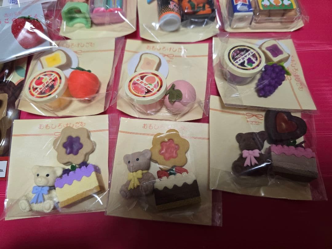 おもしろ消しゴム イワコー 女子文具博 限定 セット 食べ物 ノベルティ