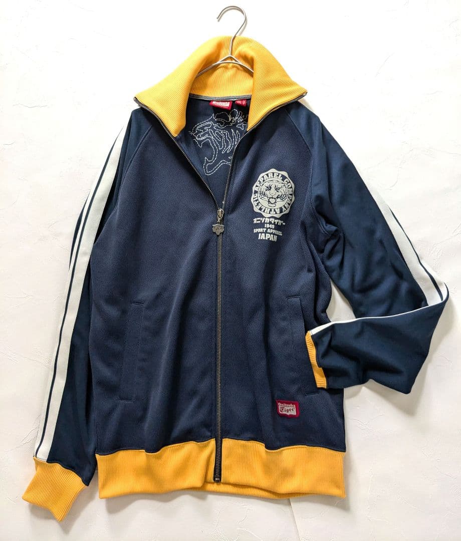 貴重品！ レア オニツカタイガー 刺繍ブルゾンS ジャージ 虎 - メルカリ