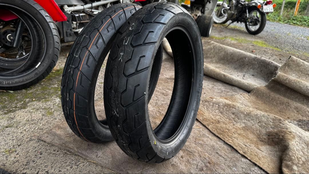 未使用DUNLOP K505 150/70/17 110/70-17 セット DUNLOP（ダンロップ） [前後セット] 新品 K505 110/70-17 140/70-17
