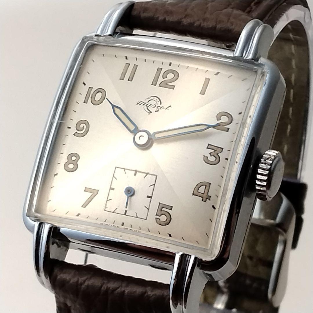 1950s】MASCOT スモセコ OH済 ヴィンテージ腕時計 - メルカリ