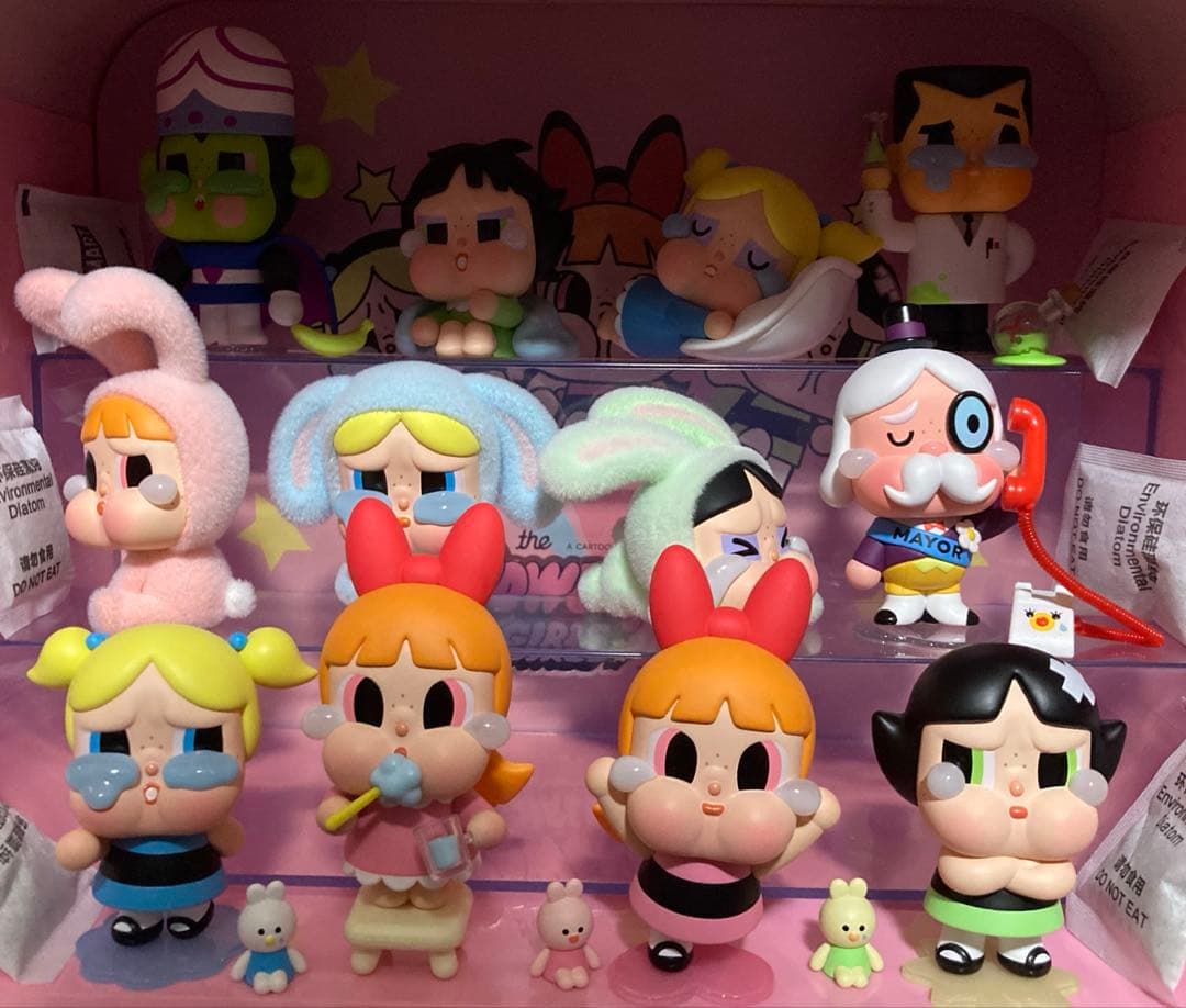 popmart crybaby パワーパフガールズ　アソート POP MART（ポップマート） POP MART CRYBABY × パワーパフ ガールズ