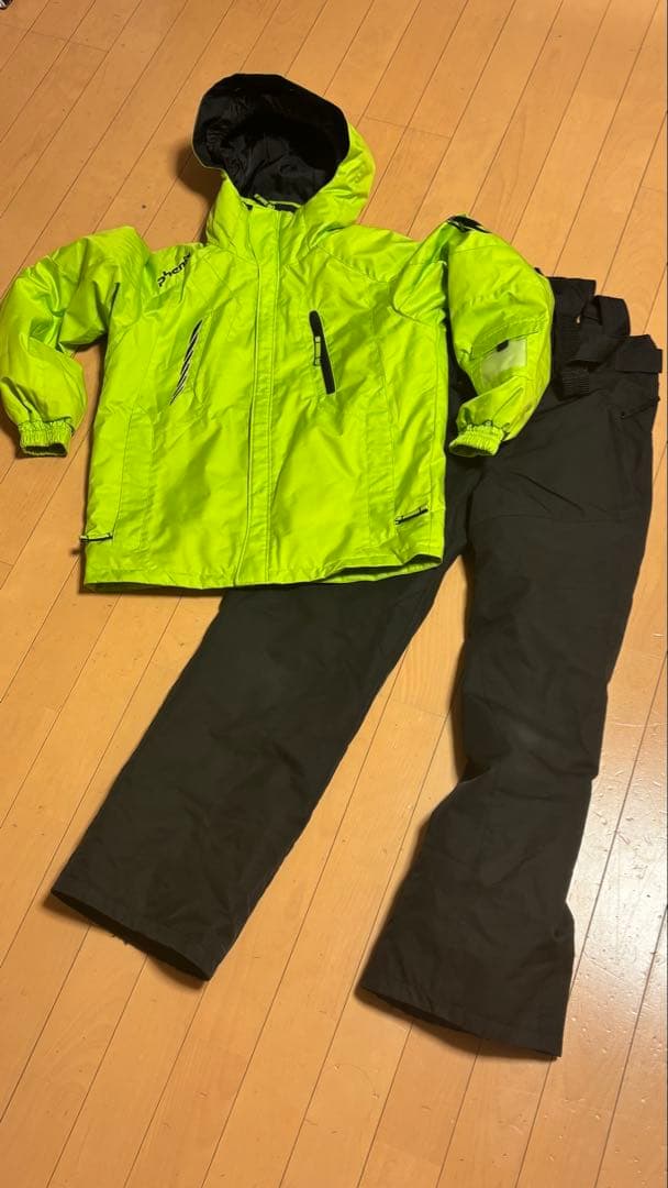 phenix スキーウェア サイズ150 蛍光グリーン - メルカリ