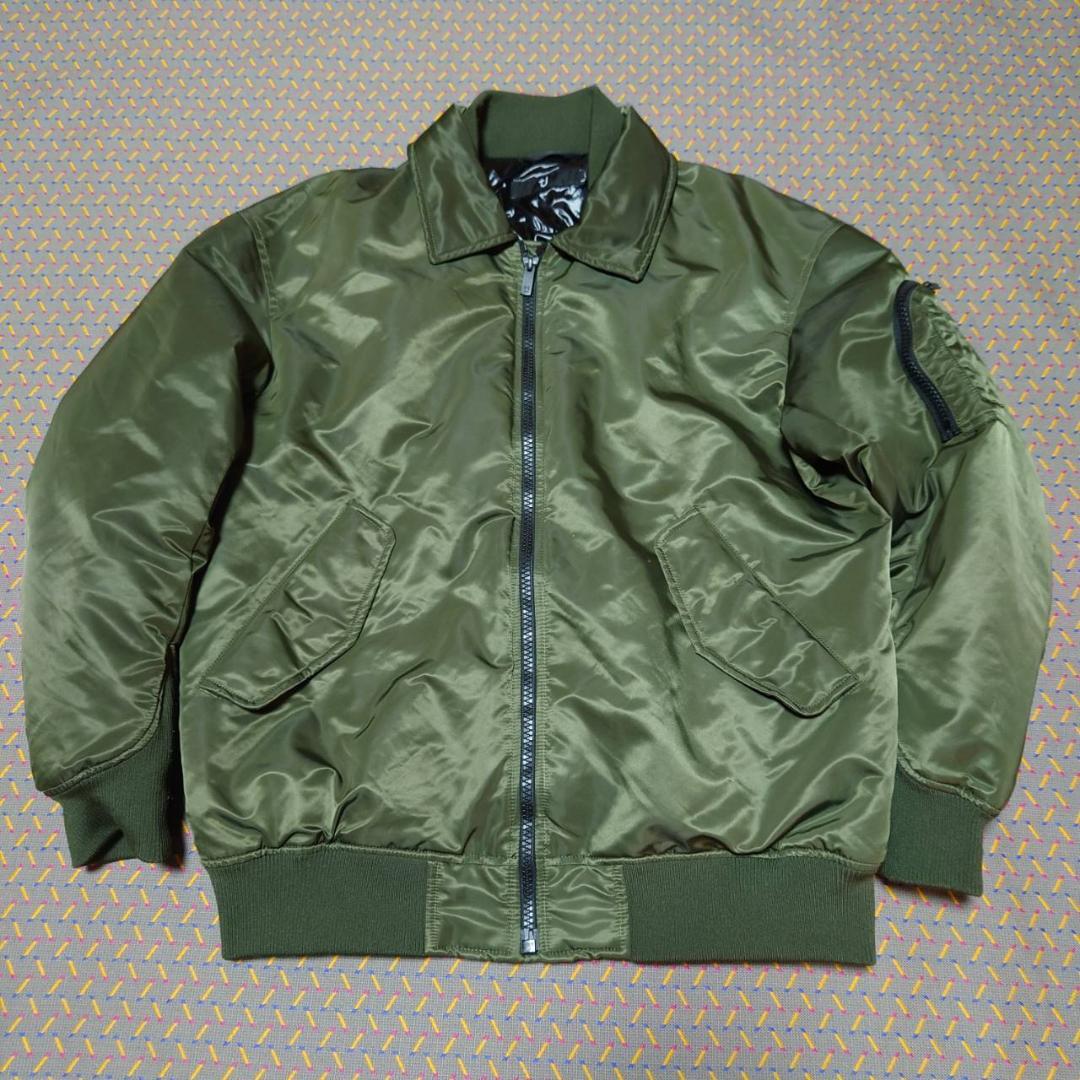 UNIQLO +J ダウンオーバーサイズリブブルゾン L MA-1 ジルサンダー J☆UNIQLO☆ジルサンダー☆ダウンオーバーサイズリブブルゾン (UNIQLO