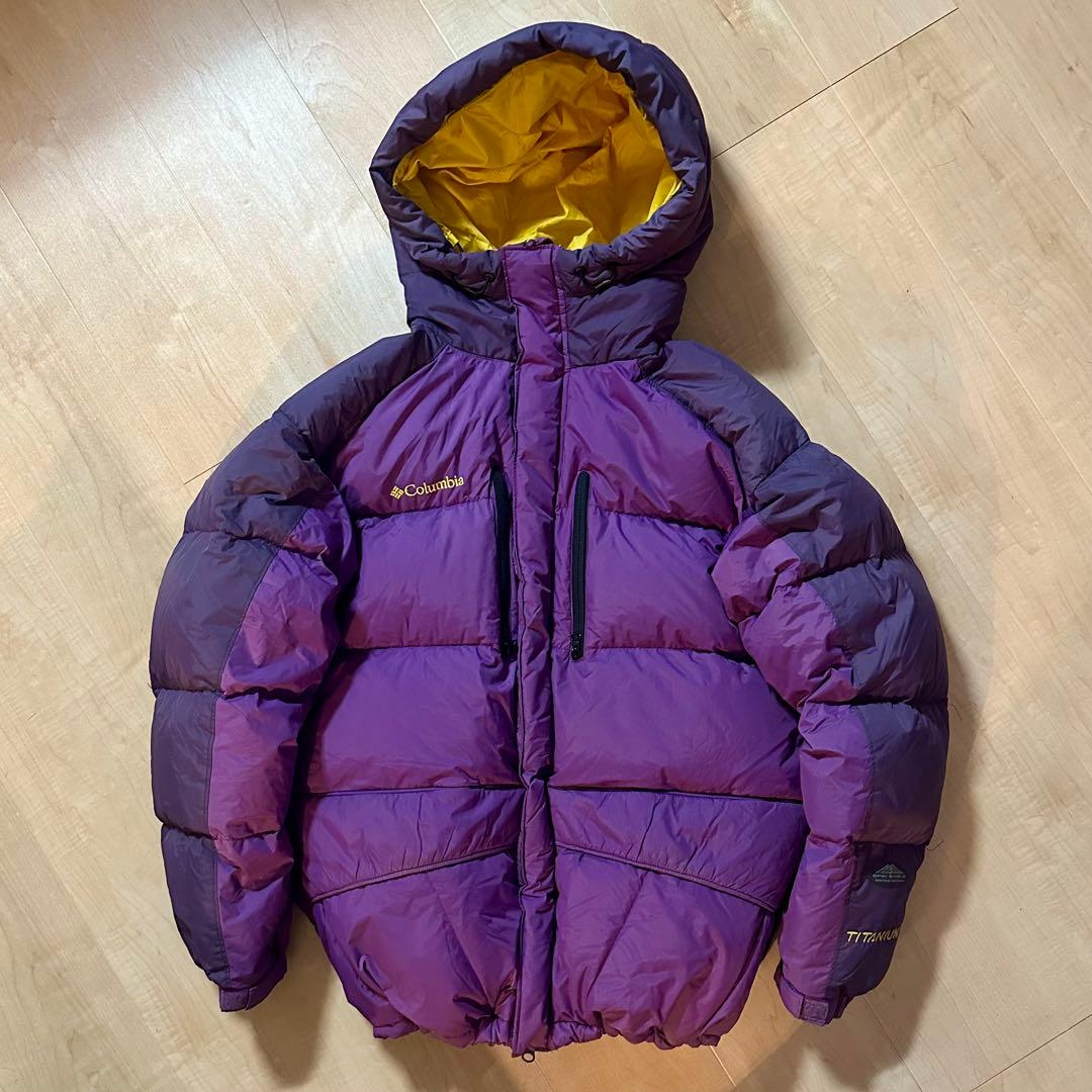 00s Columbia Titanium ダウンジャケット puffer - メルカリ