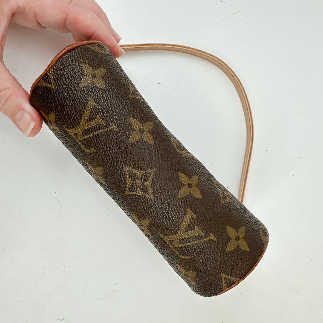 ルイヴィトン モノグラム パピヨン付属ポーチ ストラップ補修品 - メルカリ