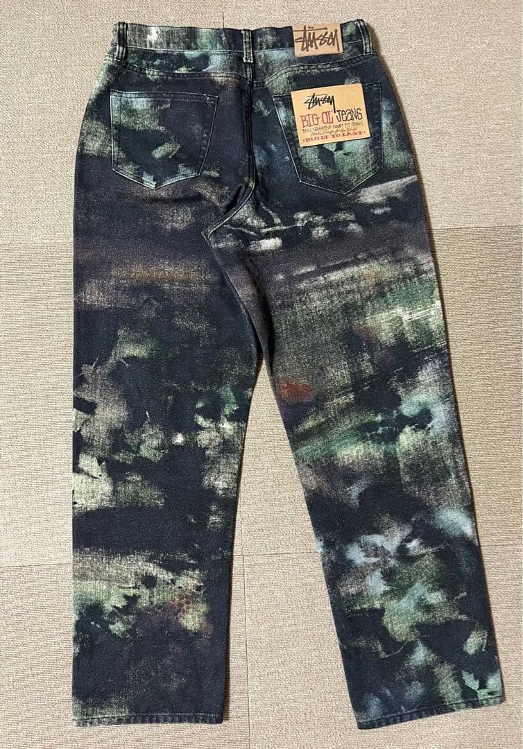 stussy BIG OL' JEAN STENPAT CAMO 30インチ - メルカリ