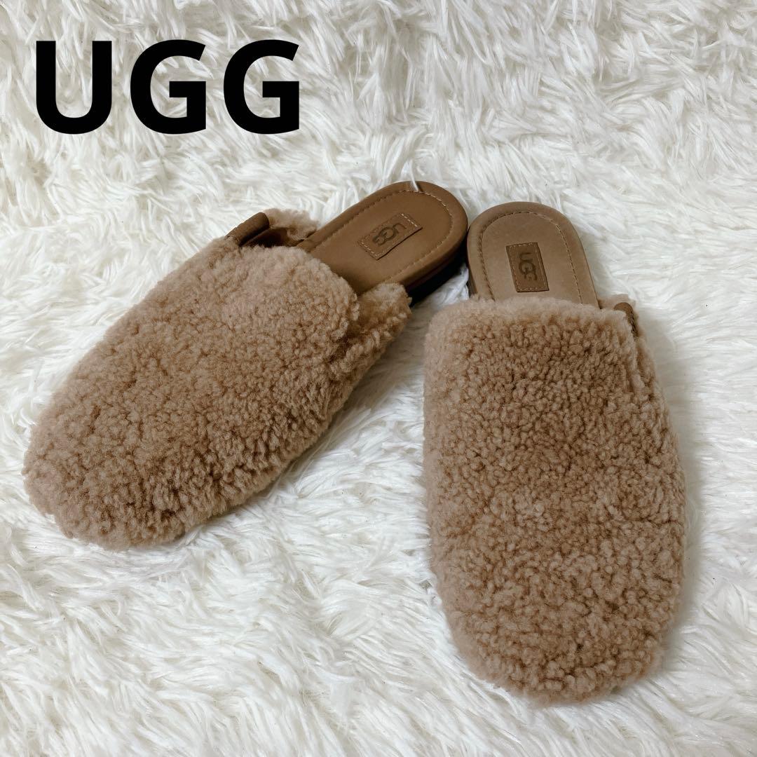 美品 UGG ジャナヤ コージー ミュール キャメル ボア ファー 22cm 楽天市場】(SALE)UGG(アグ)レディース ジャナヤ コージー ミュール