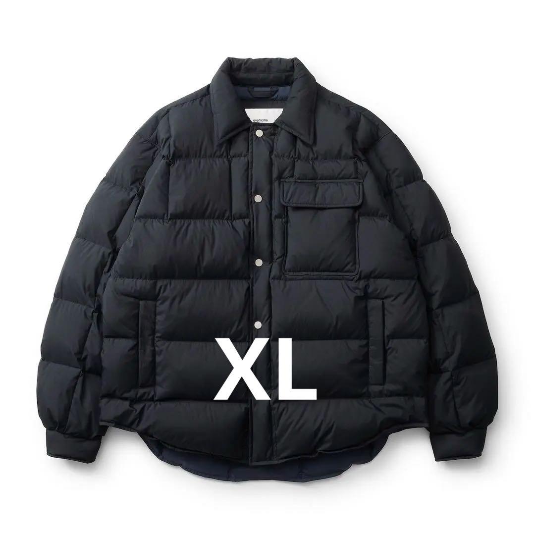 ジャケット・アウター everyone down shirt jacket XL everyone down shirt jacket (BLACK) | everyone