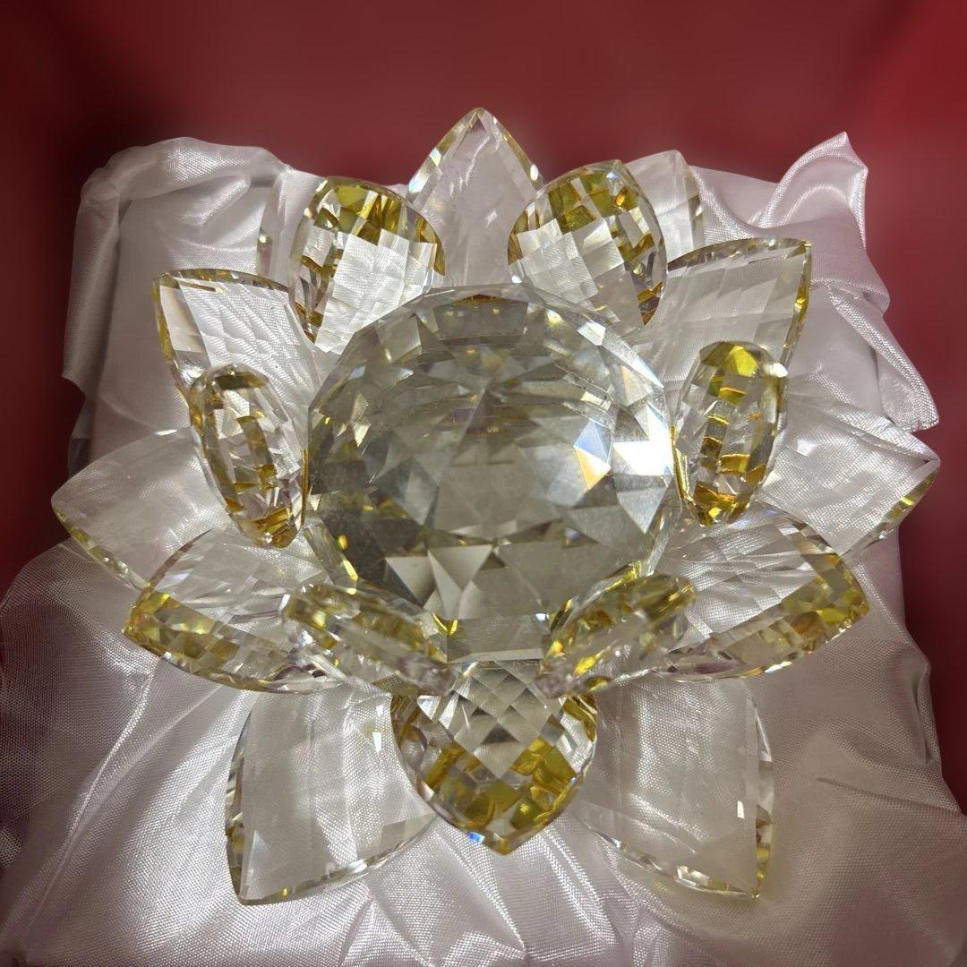 オーストリア水晶 蓮香 楽天市場】【数量限定】【中サイズ】水晶 蓮 ハス 水晶彫刻 約58mm