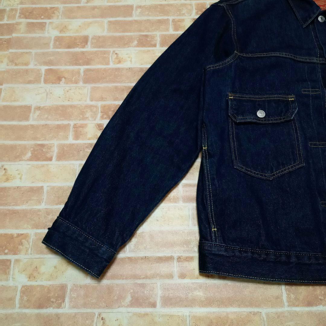 極美品】リーバイス 2nd リラックスフィット デニムジャケット 濃紺 L