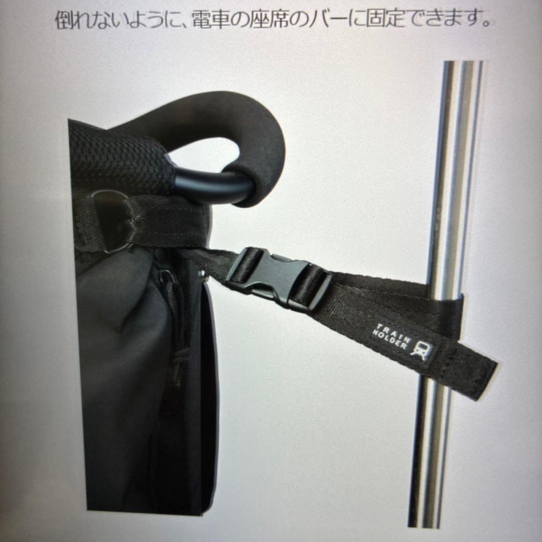 キャディバッグ ミズノ FLOTT 垂直方向に背負えます 電車移動楽