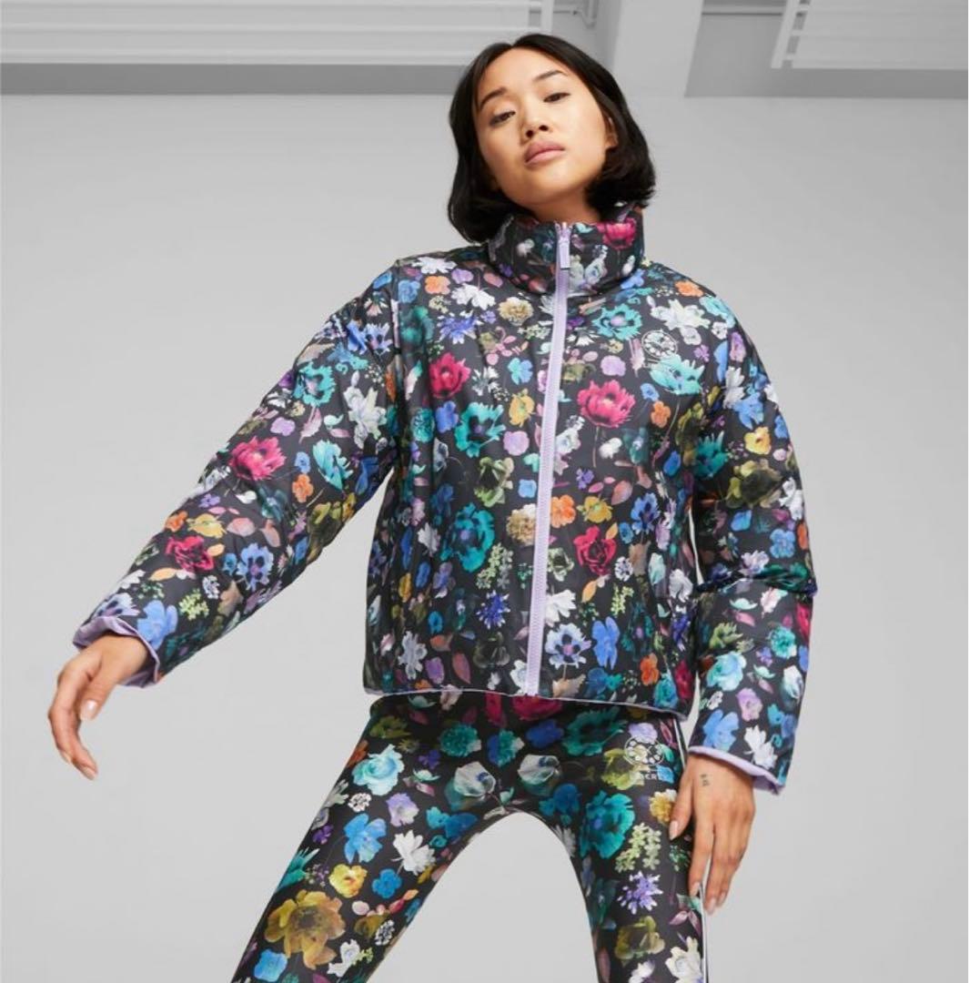 新品】PUMA x LIBERTYリバティリバーシブルジャケット ダウンコート