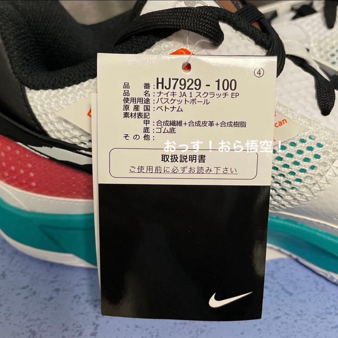 NIKE JA1 EP 29.5cm ナイキ ジャ1 EP スクラッチ 新品