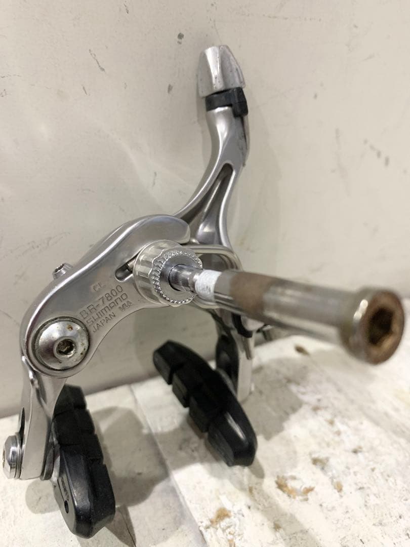 ◇DURAACEデュラエースB-7800キャリパーブレーキ◇ブレーキシューおまけ